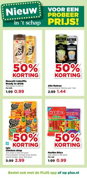 Nescafé IJskoffie Ready to drink aanbieding bij Plus – geldig van 08.04.2026 t/m 14.04.2026