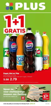 Pepsi, Sisi en 7Up aanbieding bij Plus – geldig van 08.04.2026 t/m 14.04.2026