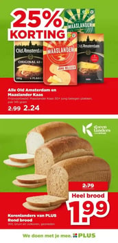 Korenlanders van PLUS Rond brood aanbieding bij Plus – geldig van 08.04.2026 t/m 14.04.2026