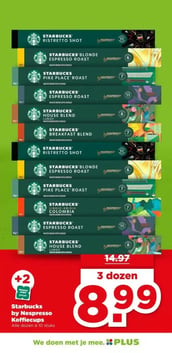 Starbucks by Nespresso Koffiecups aanbieding bij Plus – geldig van 08.04.2026 t/m 14.04.2026