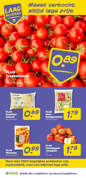 PLUS trostomaten aanbieding bij PLUS – geldig van 10.12.2025 t/m 16.12.2025