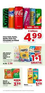 Duyvis Borrel- en tijgernootjes aanbieding bij PLUS – geldig van 10.12.2025 t/m 16.12.2025