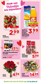 PLUS Rozen aanbieding bij Plus – geldig van 11.02.2026 t/m 17.02.2026