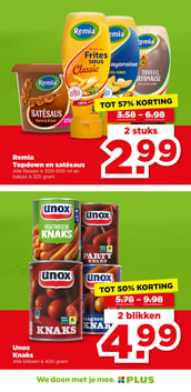 Unox Knaks aanbieding bij Plus – geldig van 11.02.2026 t/m 17.02.2026