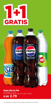 Pepsi, Sisi en 7Up aanbieding bij Plus – geldig van 11.02.2026 t/m 17.02.2026