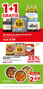 Alle Hertog Jan, Leffe en Corona 0.0% aanbieding bij Plus – geldig van 11.02.2026 t/m 17.02.2026