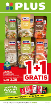 Alle Unox Soep in zak aanbieding bij Plus – geldig van 11.02.2026 t/m 17.02.2026