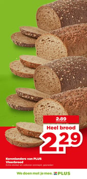 Korenlanders van PLUS Vloerbrood aanbieding bij Plus – geldig van 11.02.2026 t/m 17.02.2026