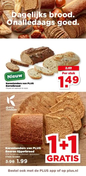 Korenlanders van PLUS Borrelbrood aanbieding bij Plus – geldig van 11.03.2026 t/m 17.03.2026