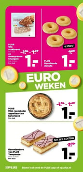 PLUS Gesuikerde donuts aanbieding bij Plus – geldig van 14.01.2026 t/m 20.01.2026