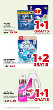 Alle Sun en Finish aanbieding bij Plus – geldig van 14.01.2026 t/m 20.01.2026