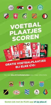 VOETBAL PLAATJES SCOREN aanbieding bij Plus – geldig van 14.01.2026 t/m 20.01.2026