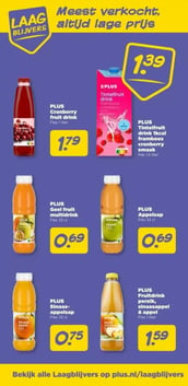 PLUS Appelsap aanbieding bij Plus – geldig van 14.01.2026 t/m 20.01.2026