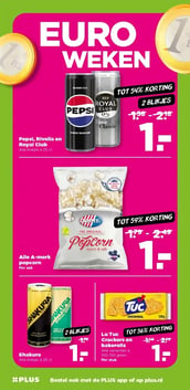 Pepsi, Rivella en Royal Club aanbieding bij Plus – geldig van 15.04.2026 t/m 21.04.2026