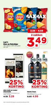 Lay's Max en flatchips aanbieding bij Plus – geldig van 15.04.2026 t/m 21.04.2026