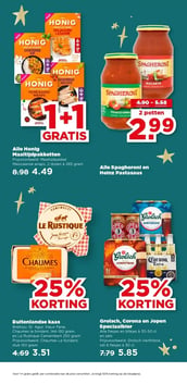 Alle Honig Maaltijdpakketten aanbieding bij Plus – geldig van 17.12.2025 t/m 26.12.2025