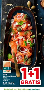 PLUS Gerookte Noorse zalm aanbieding bij Plus – geldig van 17.12.2025 t/m 26.12.2025