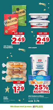 Alle Dodoni en Elinas aanbieding bij Plus – geldig van 17.12.2025 t/m 26.12.2025
