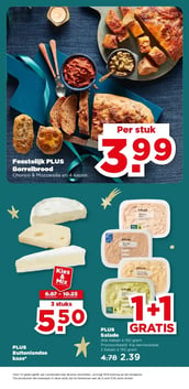 Feestelijk PLUS Borrelbrood aanbieding bij Plus – geldig van 17.12.2025 t/m 26.12.2025