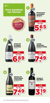 El Descanso Carmenère Reserva aanbieding bij Plus – geldig van 18.02.2026 t/m 24.02.2026