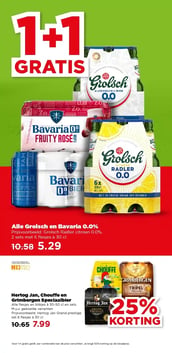 Alle Grolsch en Bavaria 0.0% aanbieding bij Plus – geldig van 18.02.2026 t/m 24.02.2026