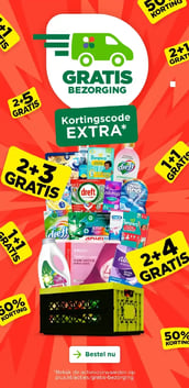 GRATIS BEZORGING aanbieding bij Plus – geldig van 18.02.2026 t/m 24.02.2026