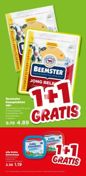 Beemster Kaasplakken 48+ aanbieding bij Plus – geldig van 18.03.2026 t/m 24.03.2026