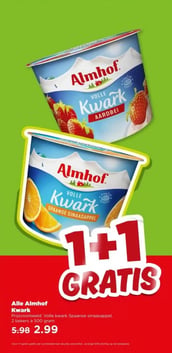 Alle Almhof Kwark aanbieding bij Plus – geldig van 18.03.2026 t/m 24.03.2026