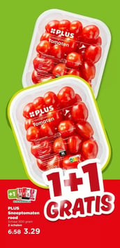 PLUS Snoeptomaten rood aanbieding bij Plus – geldig van 18.03.2026 t/m 24.03.2026