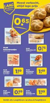 PLUS Kaiserbroodjes aanbieding bij Plus – geldig van 18.03.2026 t/m 24.03.2026