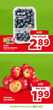 Pink lady Handappels aanbieding bij Plus – geldig van 21.01.2026 t/m 27.01.2026