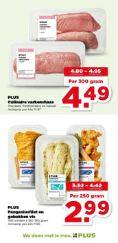 PLUS Culinaire varkenshaas aanbieding bij Plus – geldig van 25.02.2026 t/m 03.03.2026