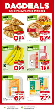Alle PLUS Verse pizza's aanbieding bij Plus – geldig van 25.03.2026 t/m 31.03.2026