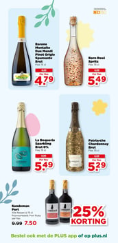 Born Rosé Spritz aanbieding bij Plus – geldig van 25.03.2026 t/m 31.03.2026
