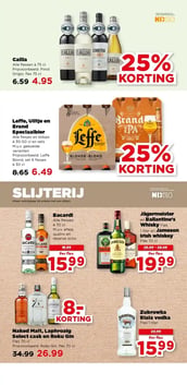 Jägermeister en Ballantline's Whisky en Jameson Irish whiskey aanbieding bij Plus – geldig van 28.01.2026 t/m 03.02.2026