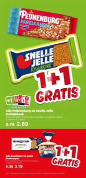 Alle Peijnenburg en Snelle Jelle Ontbijtkoek aanbieding bij Plus – geldig van 28.01.2026 t/m 03.02.2026