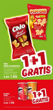 Chio Chips en popcorn aanbieding bij Plus – geldig van 28.01.2026 t/m 03.02.2026