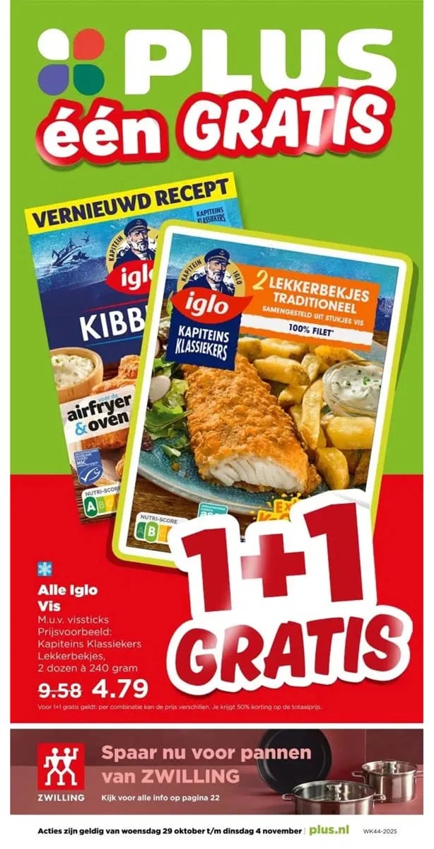 Plus folder – pagina 1