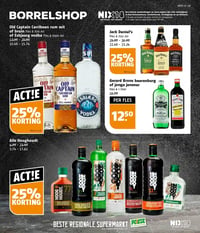 Jack Daniel's fles à 700 ml aanbieding bij Poiesz – geldig van 01.02.2026 t/m 07.02.2026