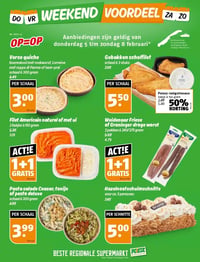 Verse quiche aanbieding bij Poiesz – geldig van 05.02.2026 t/m 08.02.2026