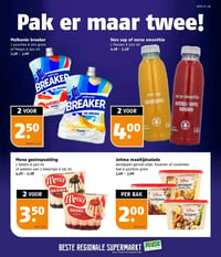 Vers sap of verse smoothie aanbieding bij Poiesz – geldig van 01.02.2026 t/m 07.02.2026