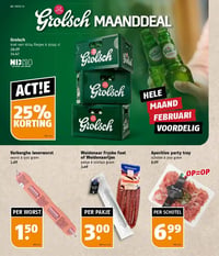 Grolsch aanbieding bij Poiesz – geldig van 01.02.2026 t/m 07.02.2026
