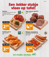 Weidenaar stamppotworst of saucijs met gerookt spek pakje à 3 stuks aanbieding bij Poiesz – geldig van 01.02.2026 t/m 07.02.2026