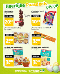 Paashaas groot aanbieding bij Poiesz – geldig van 01.03.2026 t/m 07.03.2026