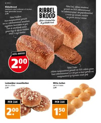 Ribbelbrood aanbieding bij Poiesz – geldig van 04.01.2025 t/m 10.01.2026