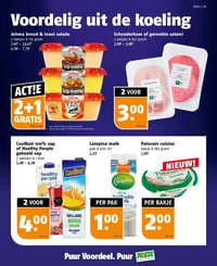 CoolBest 100% sap of Healthy People gekoeld sap aanbieding bij Poiesz – geldig van 04.01.2025 t/m 10.01.2026