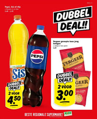 Vergeer geraspte kaas jong belegen aanbieding bij Poiesz – geldig van 04.01.2025 t/m 10.01.2026