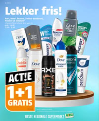 Axe*, Dove*, Rexona, Zwitsal deodorant, Prodent of Zendium* aanbieding bij Poiesz – geldig van 05.04.2026 t/m 11.04.2026