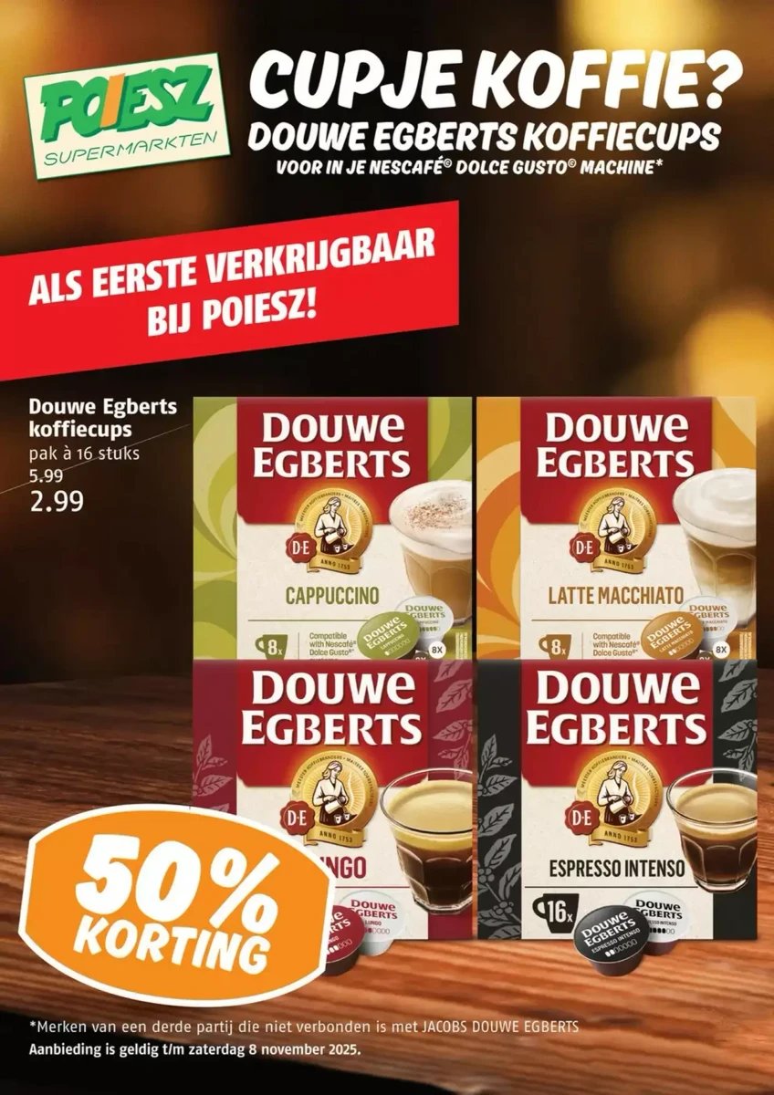 Poiesz folder – pagina 1