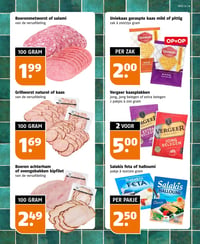 Grillworst naturel of kaas aanbieding bij Poiesz – geldig van 07.06.2026 t/m 13.06.2026